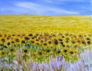 18.le champs de tournesols