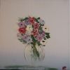 28. anemones sur la toile blanche